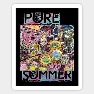 Pure Summer Text Variant Magnet